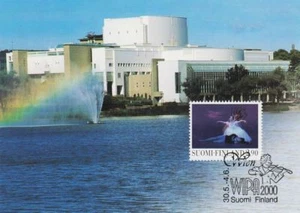 Opera Ballet Finnish National Opera House Finland Helsinki Mint Maxi Card Wien - Picture 1 of 1