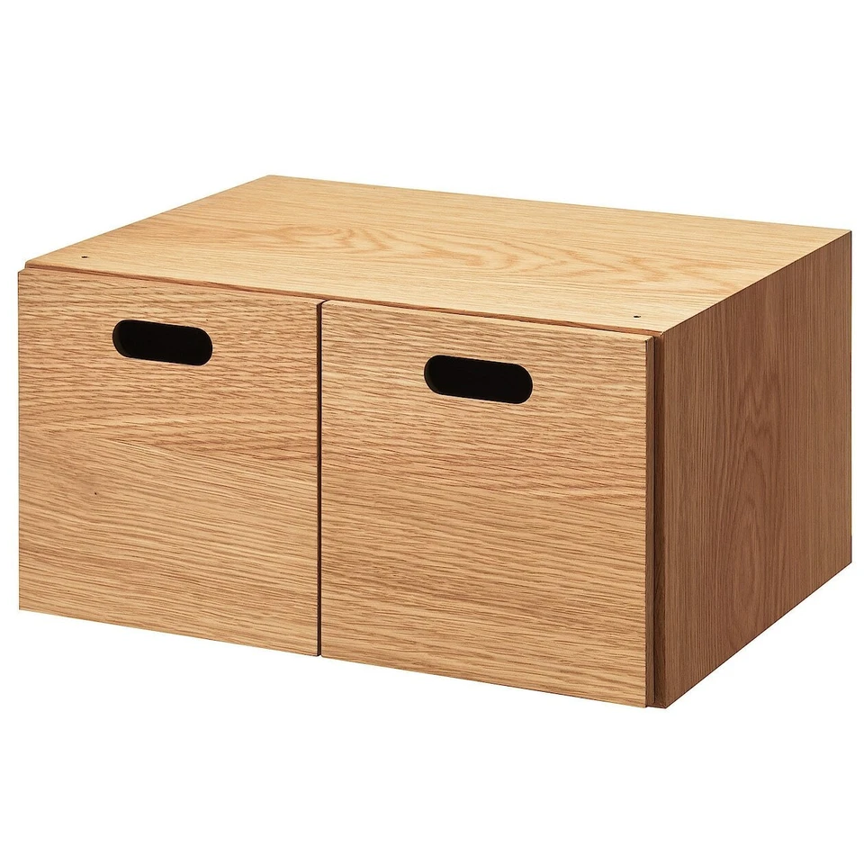 Muji stacking chest 37 x 37cm 4 drawers oak assembly required Japan