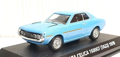 1/64 Konami 1970 TOYOTA CELICA TA22 BLUE diecast car model - Image 1 of 3