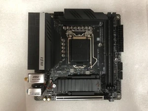 Placa madre MSI H510I PRO WIFI LGA 1200 Intel H510 DDR4 SATA3 Mini ITX probada - Imagen 1 de 6