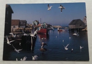 Atlantic Fishing Village, Canada. Postcard (Q2) - Imagen 1 de 2