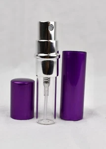 5ml Atomizer Mini Spray Perfume Cologne Bottle Refillable Travel Empty Glass DIY - Picture 1 of 7