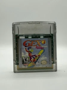 Gex 3: Deep Pocket Gecko - Nintendo Game Boy Color nur Cartridge getestet FUNKTIONIERT - Bild 1 von 3
