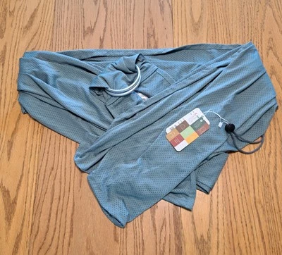 Portabebés Cuby, Malla Gris, Ajustable, Se Pliega en Bolsa Pequeña Nuevo con Etiquetas Foto 1 de 4