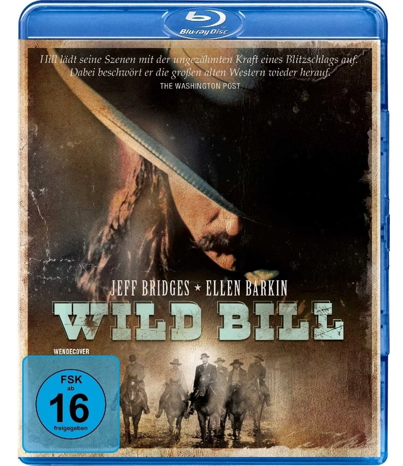 Wild Bill Hickok 1995 Jeff Bridges Diane Lane Walter Hill Blu-ray Region B/2