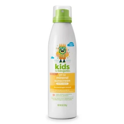 Spray protector solar continuo Babyganics Kids FPS 50 - 6 oz Foto 1 de 3