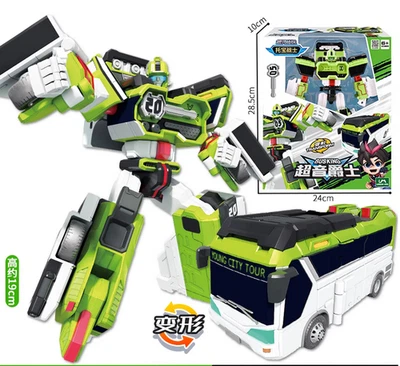 TOBOT V Galaxy Detective Action Figure BUS KING Transform Robot - Image 1 of 4