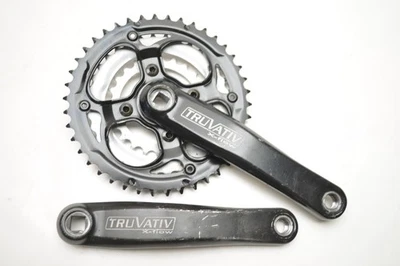 TRUVATIV X-FLOW BICYCLE 175 MM 42/34/24 T SQUARE TAPER CRANKSET 9/16" X 20TPI - Image 1 of 4