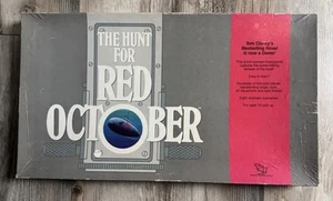 Vintage! La Caccia all'Ottobre Rosso 1988 Gioco da Tavolo NUOVO! ๐ NON PERFORATO! ๐ SCATOLA APERTA!! - Foto 1 di 23