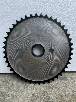 Plato GT Flycutter Piñón 44t Old School BMX Freestyle Dyno Disco Plateado Foto 1 de 4