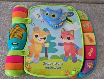 Vtech Baby Liederbuch Musik Lernen Farben Sprache Französisch  - Bild 1 von 3