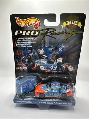 Hot Wheels Racing Pit Crew 1998 1/64 Bobby Hamilton #43 STP (1997) Foto 1 de 2