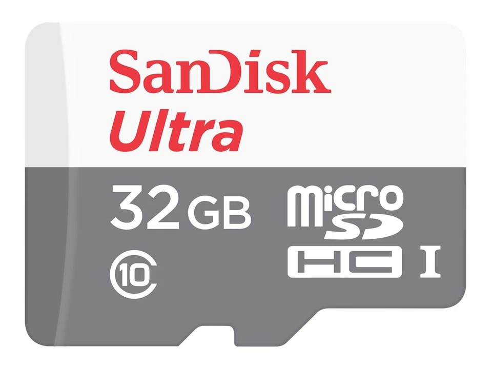 SanDisk Ultra microSD 32 GB MicroSDHC Classe 10 UHS-I Grigio SDSQUNR-032G-GN3MA - Immagine 1 di 1