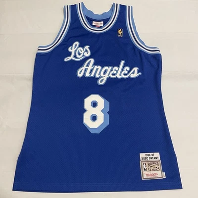 Camiseta Mitchell & Ness Auténtica Kobe Bryant Los Angeles Lakers 1996-97 NBA 44 L Foto 1 de 4
