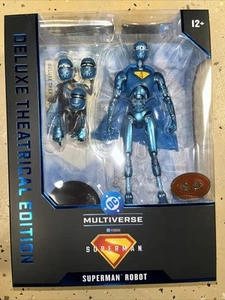 McFarlane DC Multiverse - Superman Robot (2025 Movie) Red Platinum - Picture 1 of 4