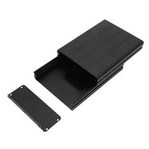 45*122*160mm Matte Black Box Extruder Aluminum Alloy Shell GPS Case Enclosure♡ - Picture 1 of 7
