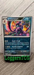 Pokemon Grimmsnarl REVERSE HOLO / SCR 096/142 HOLO NM - Picture 1 of 1