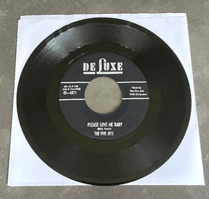 7" The Five Jets - Please Love Me Baby - US Doo Wop - Picture 1 of 1