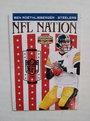 Gridiron Gear Ben Roethlisberger #/250 NFL Nation 2011  Foto 1 de 2