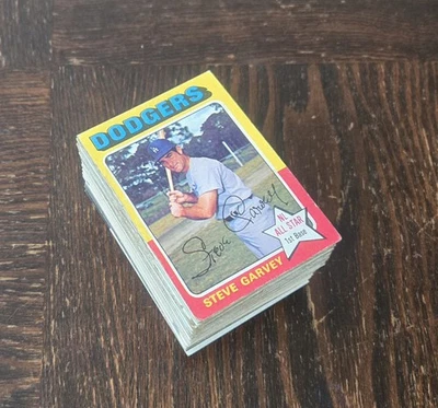 Lot Of 100 Vintage Los Angeles Dodgers  Baseball Cards Minor Stars 1975-1986  - Image 1 of 4