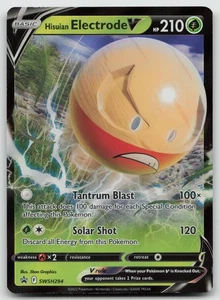 Hisuian Electrode V Promo Holo SWSH: Sword & Shield Promo Cards SWSH294 NM - Picture 1 of 2