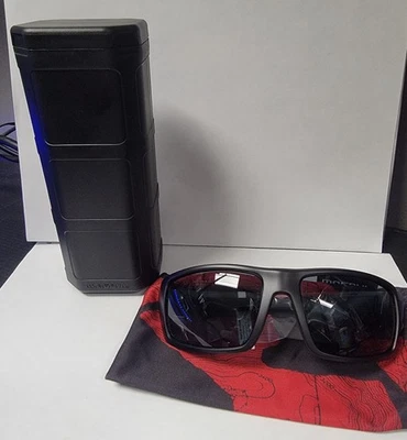 Magpul Apex Sunglasses - Non-Polarized - Black Frame - Gray Lens -- No Mirror - Image 1 of 3