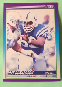 1990 Score - Ray Donaldson #153 - Indianapolis Colts - Picture 1 of 2