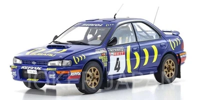 KYOSHO ORIGINALE SCALA 1/18 SUBARU IMPREZA 1994 RAC #4 KS08962A JDM - Immagine 1 di 4