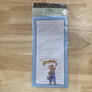 Mary Engelbreit List Pad Anything is Possible 80 Sheets w/ Magnet on Back NWT - Picture 1 of 7
