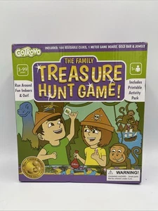 The Family Treasure Hunt Game! • Moms Choice Award Winner • Complete • Very Good - Picture 1 of 4