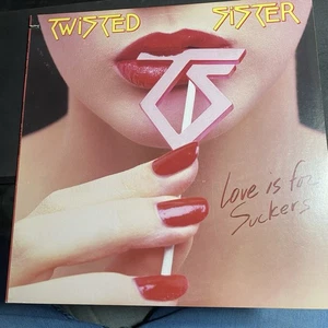 Twisted Sister – Love Is For Suckers LP 1987 Atlantic – 81772-1 VG+/EX [Promo] - Picture 1 of 7