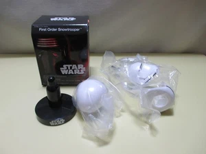 Bandai Star Wars Mini Helmet Replica Collection 3 First Order Snowtrooper 1/6 - Picture 1 of 11
