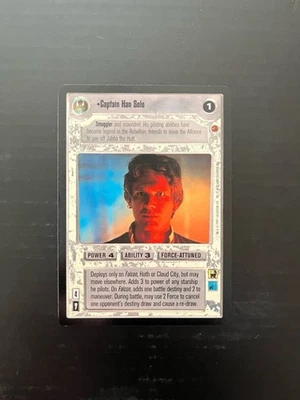 Star Wars CCG Decipher Captain Han Solo - Bild 1 von 2