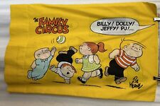 pillowcase: Family circus vintage Comic used 42 x 36