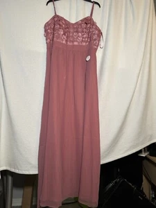 NWT Chi Chi London Blush Pink Ballgown/ Formal Long Dress Plus Size Uk22 US 18 - Picture 1 of 13