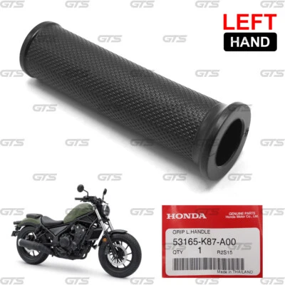 Left Handle Hand Bar Grip Fits Honda REBEL CMX300 CMX500 300cc 500cc 2017 - 2021 - Imagem 1 de 4
