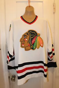 CCM NHL Chicago Blackhawks Tony Amonte #10 maglia hockey uomo grande maglia ad aria vintage - Foto 1 di 11