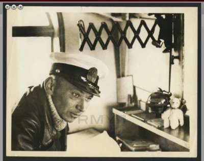 1936 Ernst Lehmann, "Captain of the Doomed Airship Hindenburg" Rare Photo - Bild 1 von 4