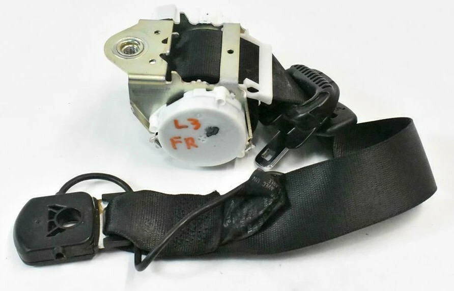 Cinturón de seguridad delantero Jaguar XF 2010-2015 NEGRO lado del pasajero 9X23-F611B08-BC Foto 1 de 4