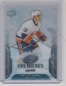 2016 17 Upper Deck Ice Premiers Rookie #426/499 Mathew Barzal NY Islanders - Picture 1 of 2