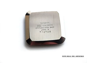REPLACEMENT PART ORIGINAL VINTAGE CASE BACK FOR CASIO DB-500 NOS. - Imagen 1 de 4
