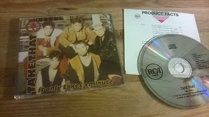 CD Pop Take That - It Only Takes Time (4 Song) RCA REC sc + Presskit - Foto 1 di 2