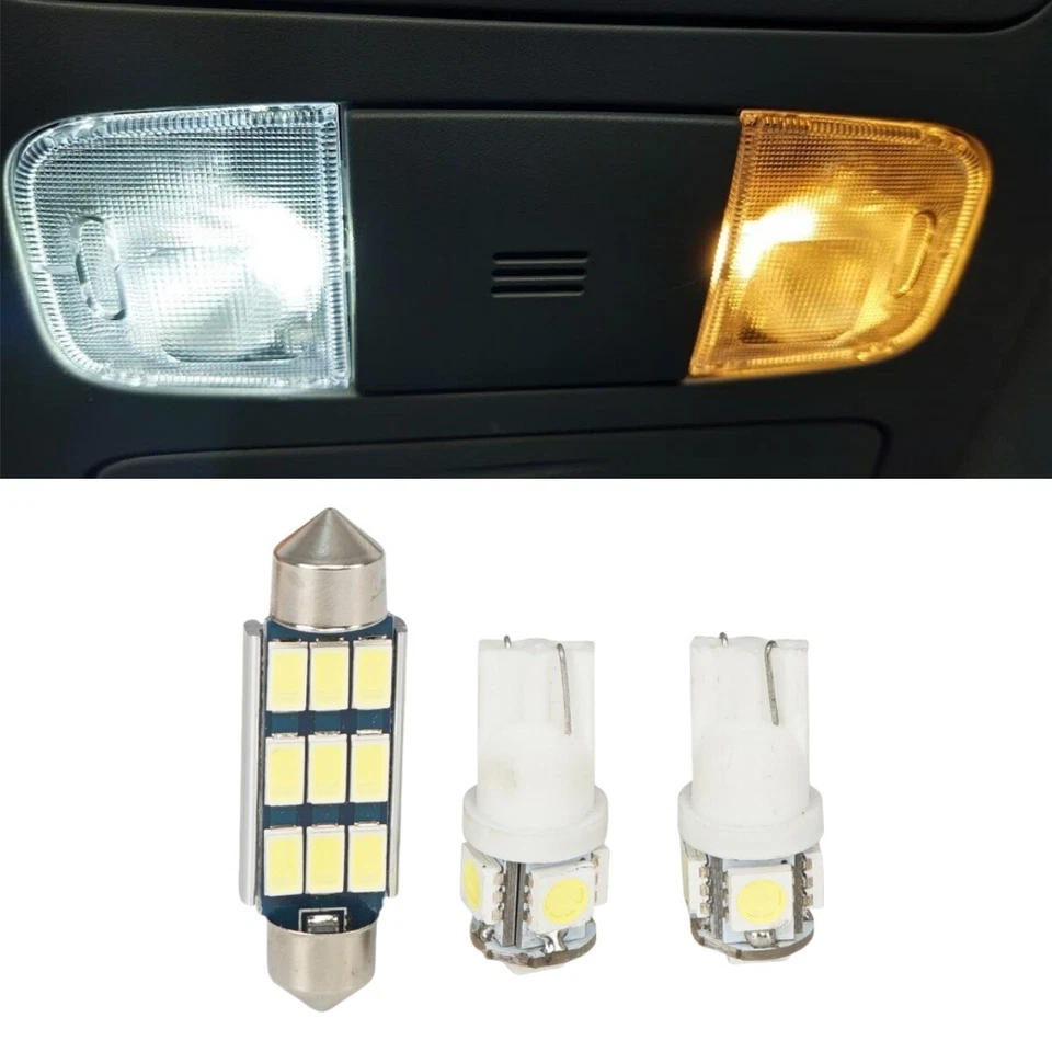 Kit de bombillas domo mapa interior LED blancas para Toyota Tacoma 2005-2015 segunda generación Foto 1 de 4