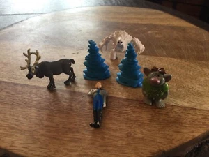 Disney Frozen Mini Figures Figurines Plastic Lot Cake Toppers Replacements - Picture 1 of 1
