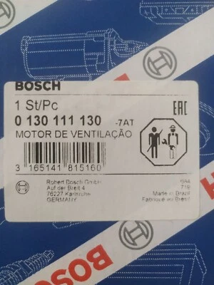 BOSCH HEIZUNGSGEBLÄSE GEBLÄSEMOTOR INNENRAUMGEBLÄSE 0 130 111 130 NEU - Bild 1 von 2