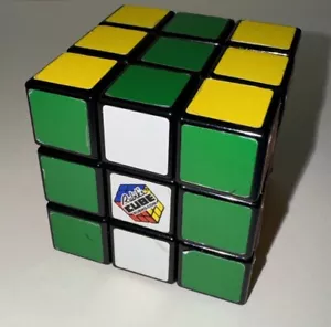 RUBIKS CUBE BRAIN TEASURE HAND PUZZLE SQUARE TWIST TOY - Picture 1 of 5