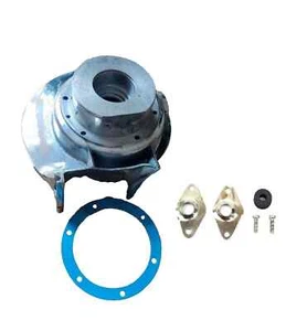 Per Lambretta Gp-li-Sx-Tv Lega sil Lucidato Magnete Custodia S.S Flangia Kit - Foto 1 di 5