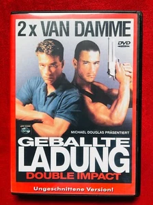 DVD " GEBALLTE LADUNG - DOUBLE IMPACT " Jean Claude Van Damme FSK 18 UNCUT - Bild 1 von 3
