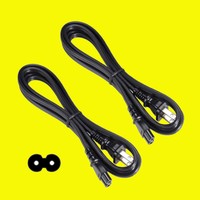 Optimum Orbis 6 Ft 6 Feet 2 Prong Polarized Power Cord for Sony CFD-S32 CFD-57 CFD-470 CFD-501 CFD-510 CFD-520 CFD-755 Optimum Orbis 6 Ft 6 Feet 2 Prong Polarized Power Cord for Sony CFD-S32 CFD-57 CFD-470 CFD-501 CFD-510 CFD-520 CFD-755