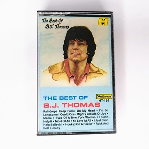 B.J. Thomas - The Best of B.J. Thomas (Cassette Tape, 1987, Hollywood) - Imagen 1 de 3